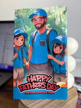 Poke Dad - Hand gezogene Kunst 1