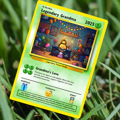 Grandma Card - Build Your Own