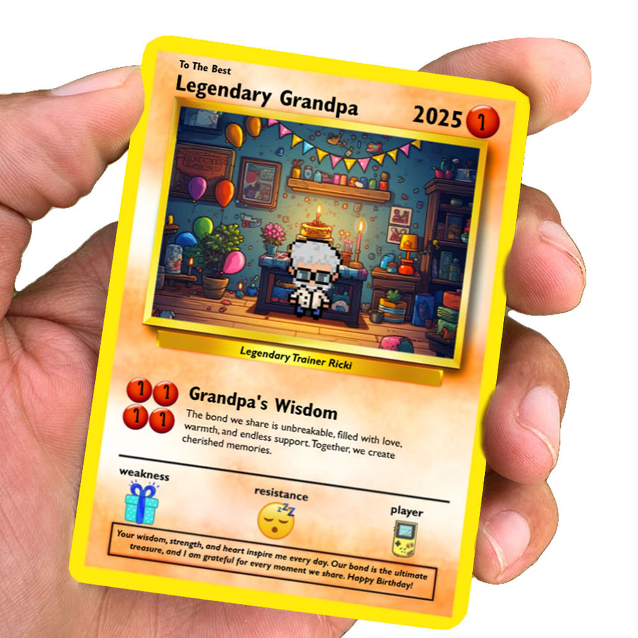 Bauen Sie Ihre eigene - Opa -Karte