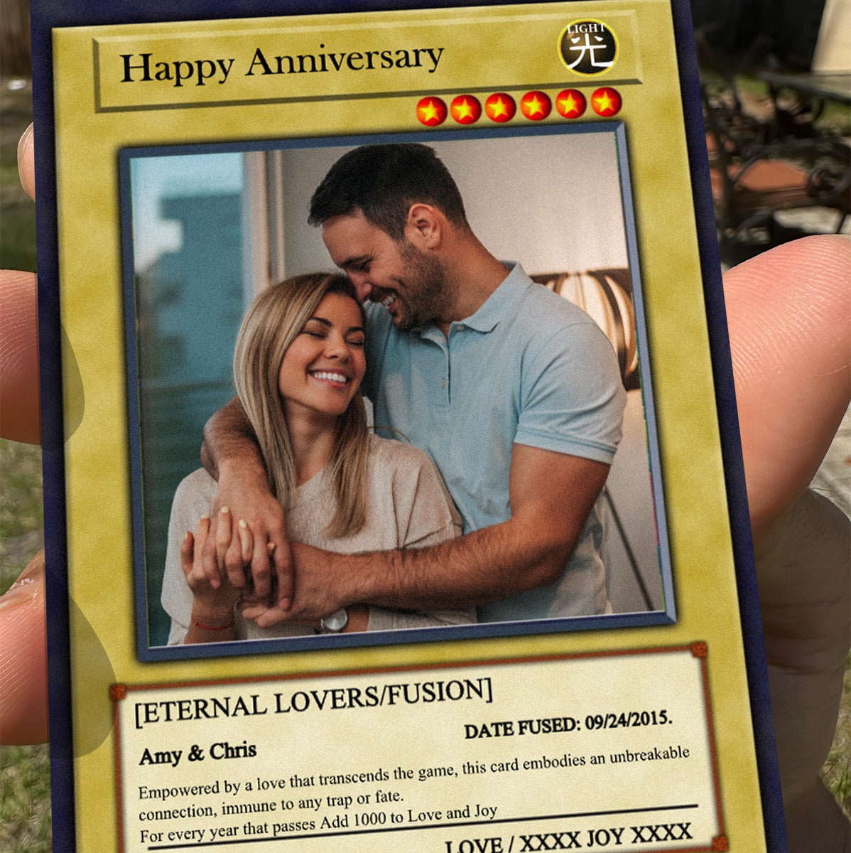 Yu-Gi-Love Anniversary Card  - Photo