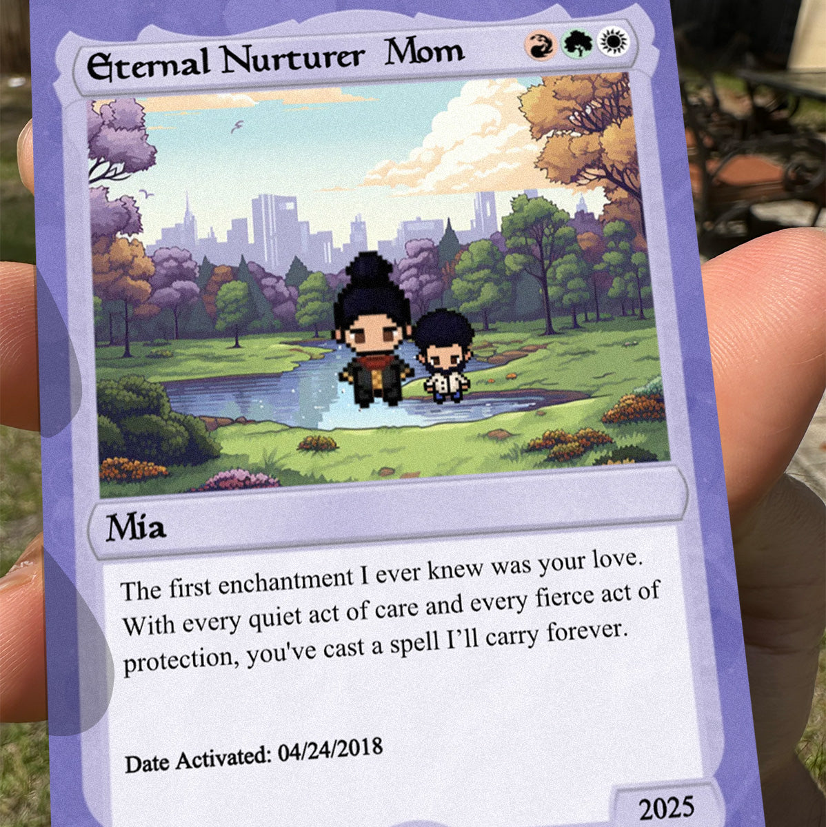 Love The Gathering For Mom Card  - Build Your Own