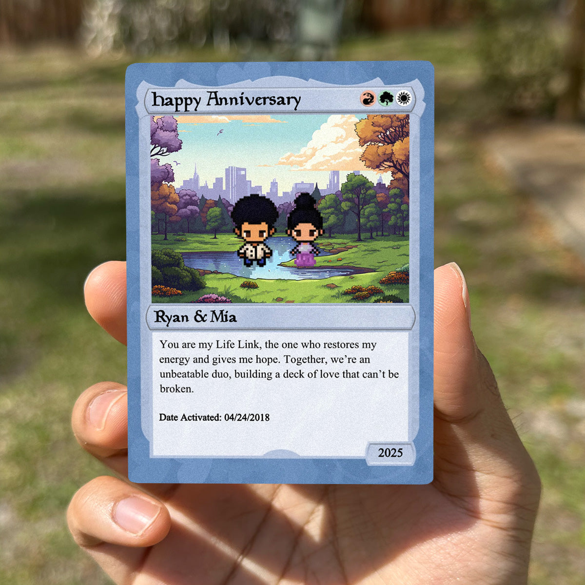 Love The Gathering Anniversary Card  - Build Your Own