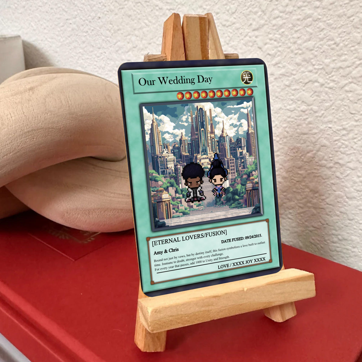 Yu-gi Love Wedding Card  - Build Your Own