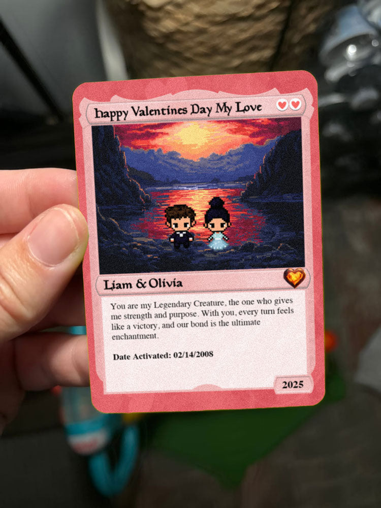 Love the Gathering Vday-Karte – Erstellen Sie Ihre eigene