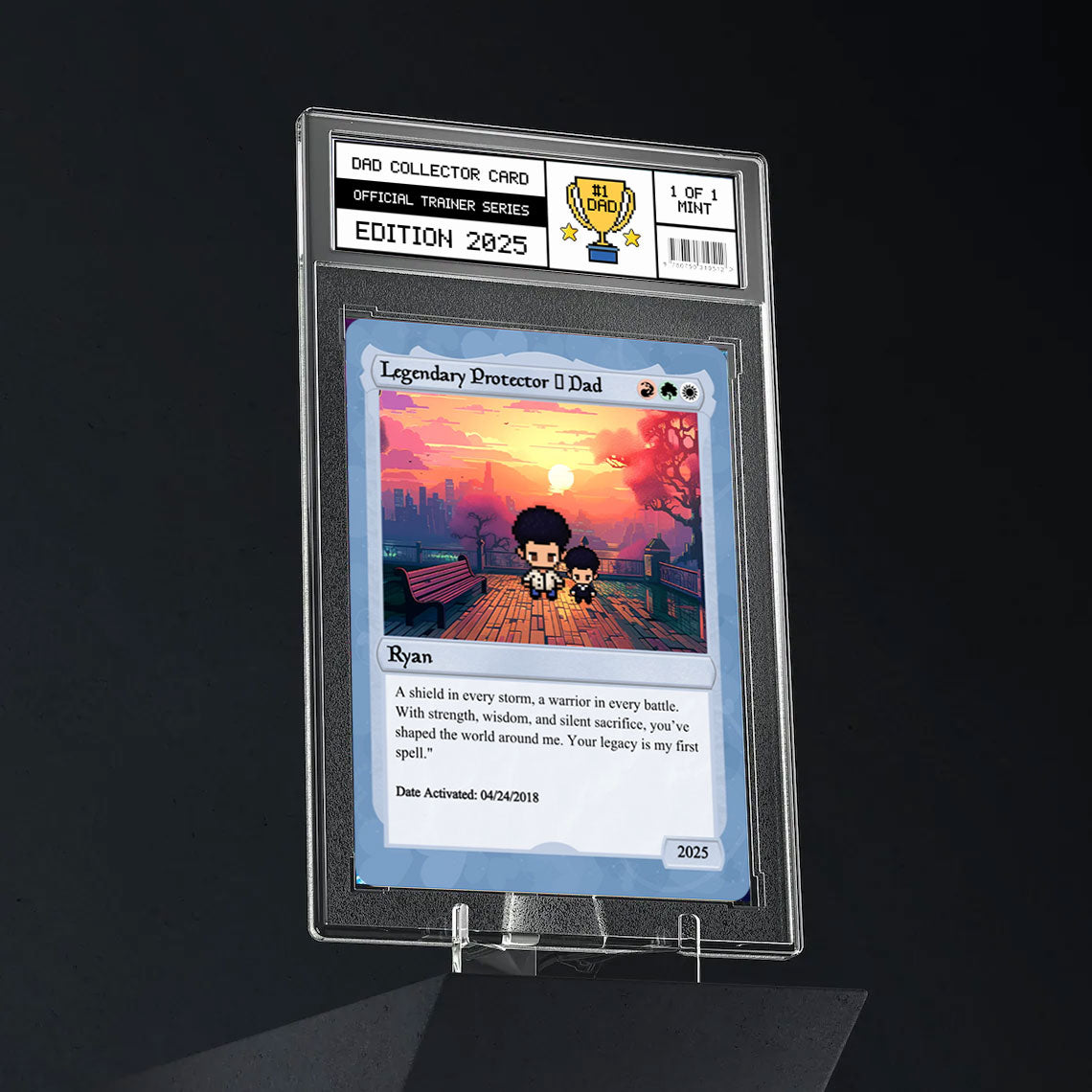 Love The Gathering For Dad Card  - Build Your Own