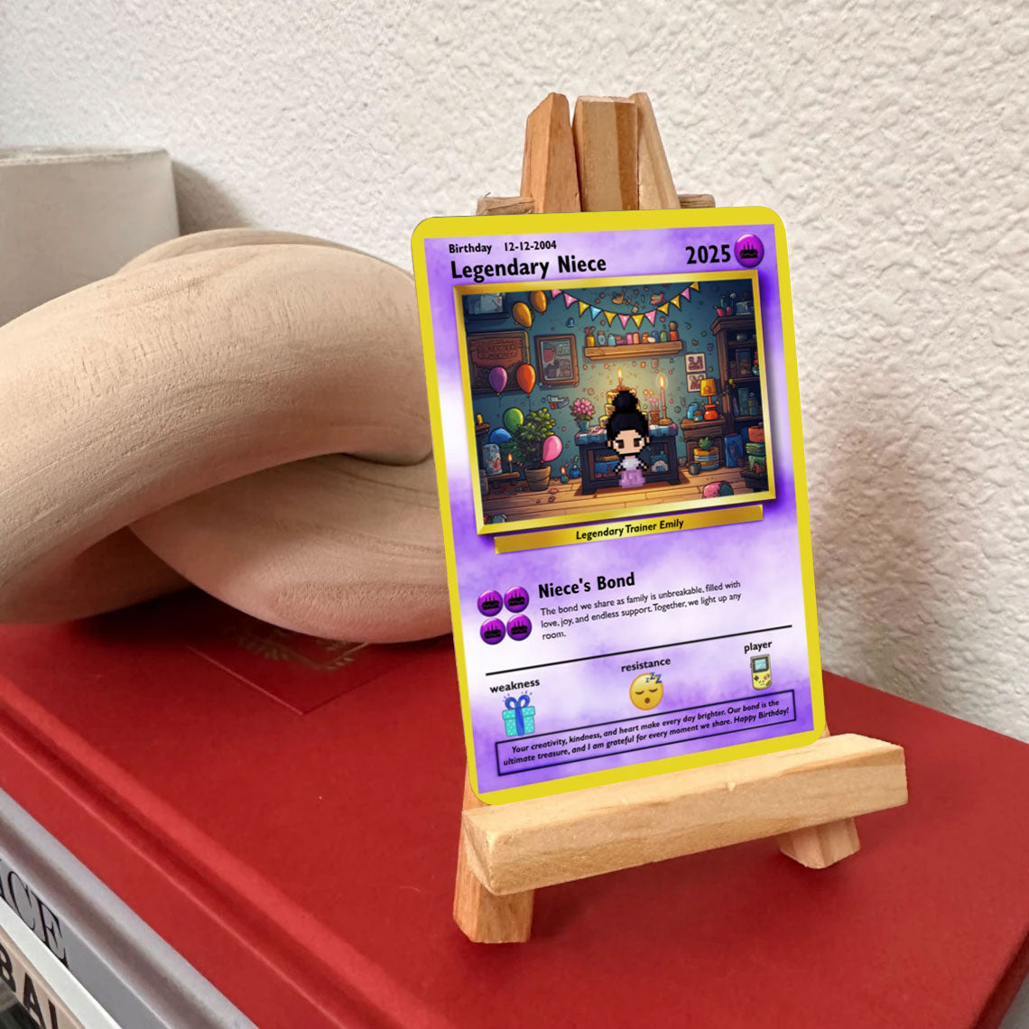 Niece Birthday Card - Build Your Own