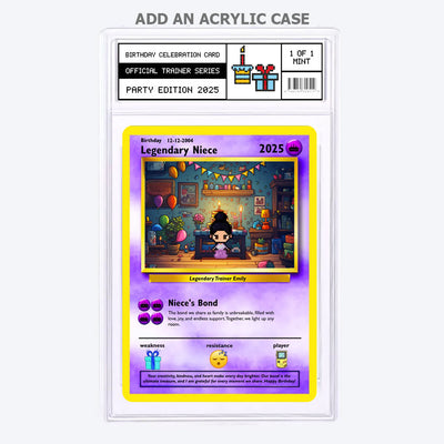 Niece Birthday Card - Build Your Own