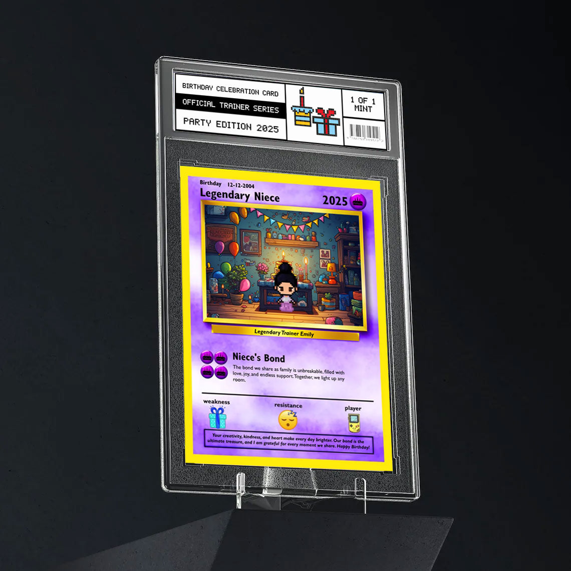 Niece Birthday Card - Build Your Own