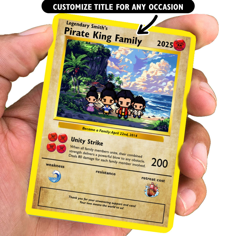 Bauen Sie Ihre eigene - Pirate King Family Card