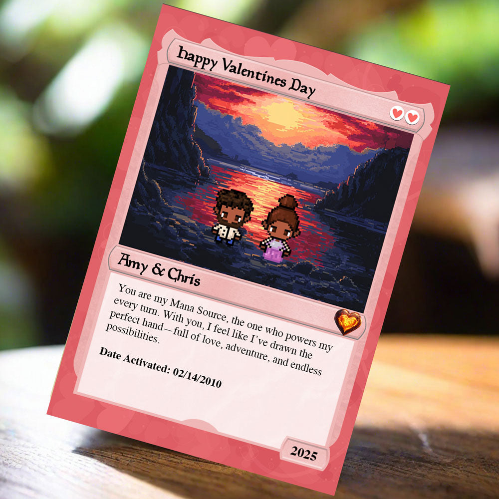 Love the Gathering Vday-Karte – Erstellen Sie Ihre eigene