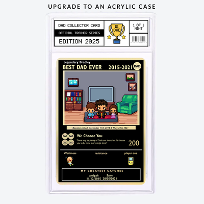 Dad Card Limited Gold Edition - Build Your Own