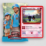 Vater-zu-Tochter-Karte – bauen Sie Ihre eigene Karte