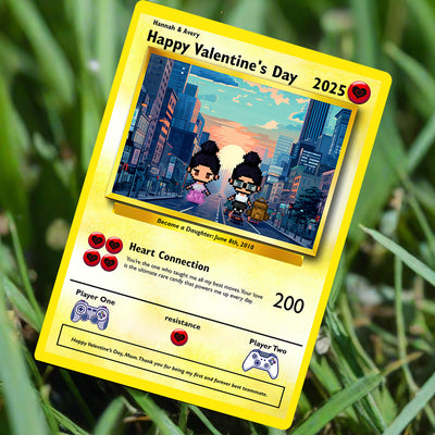 Karte „Tochter zur Mutter“ – bauen Sie Ihre eigene Karte