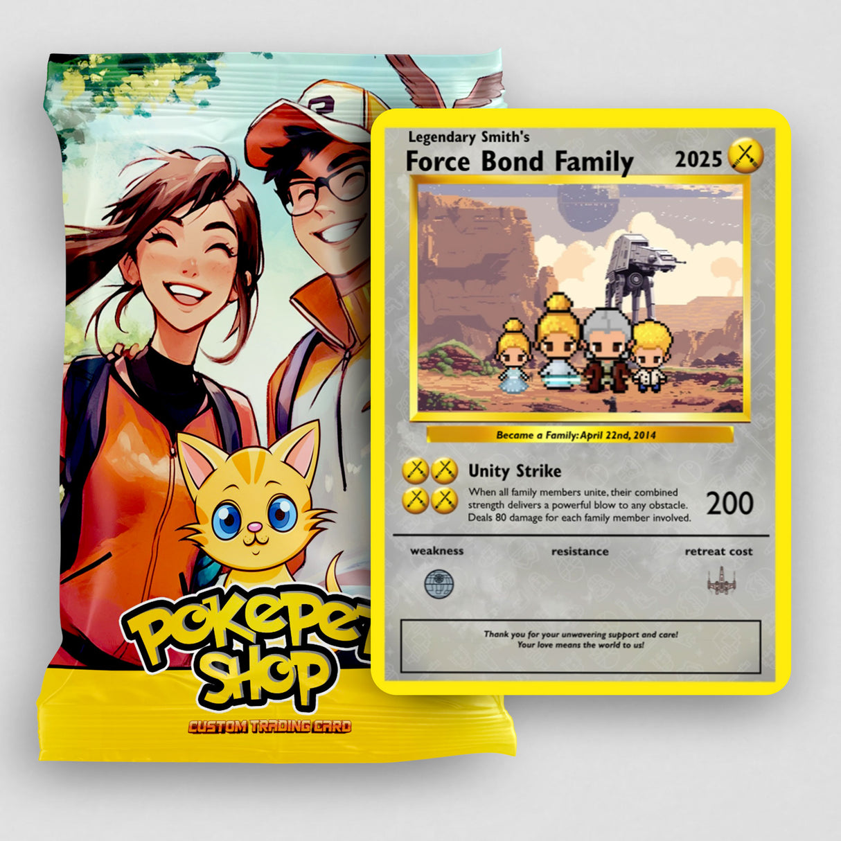 Bauen Sie Ihre eigene - Force Bond Family Card