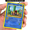Mushroom Kingdom Family Card -Build Your Own