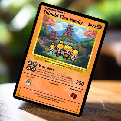 Shinobi Clan Family Card - Build Your Own