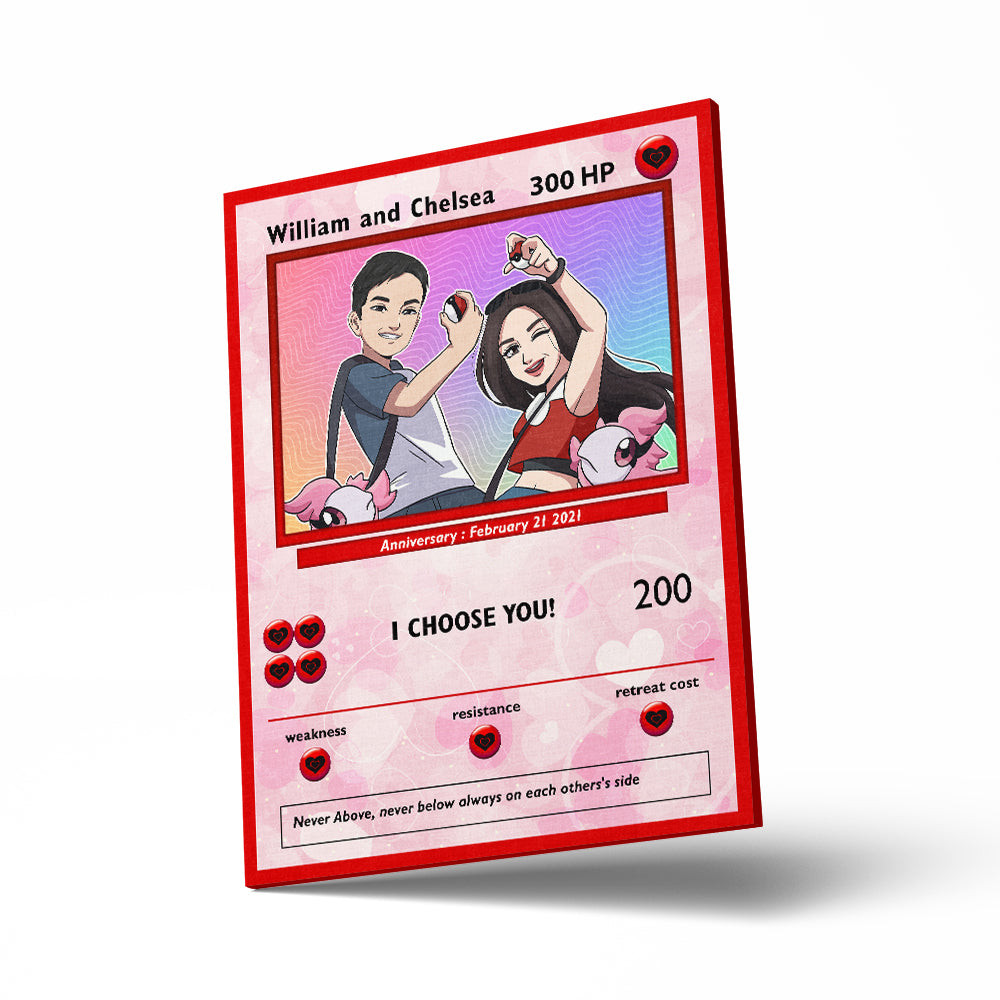 Limited Edition Hand gezeichnete V-Day-Karte