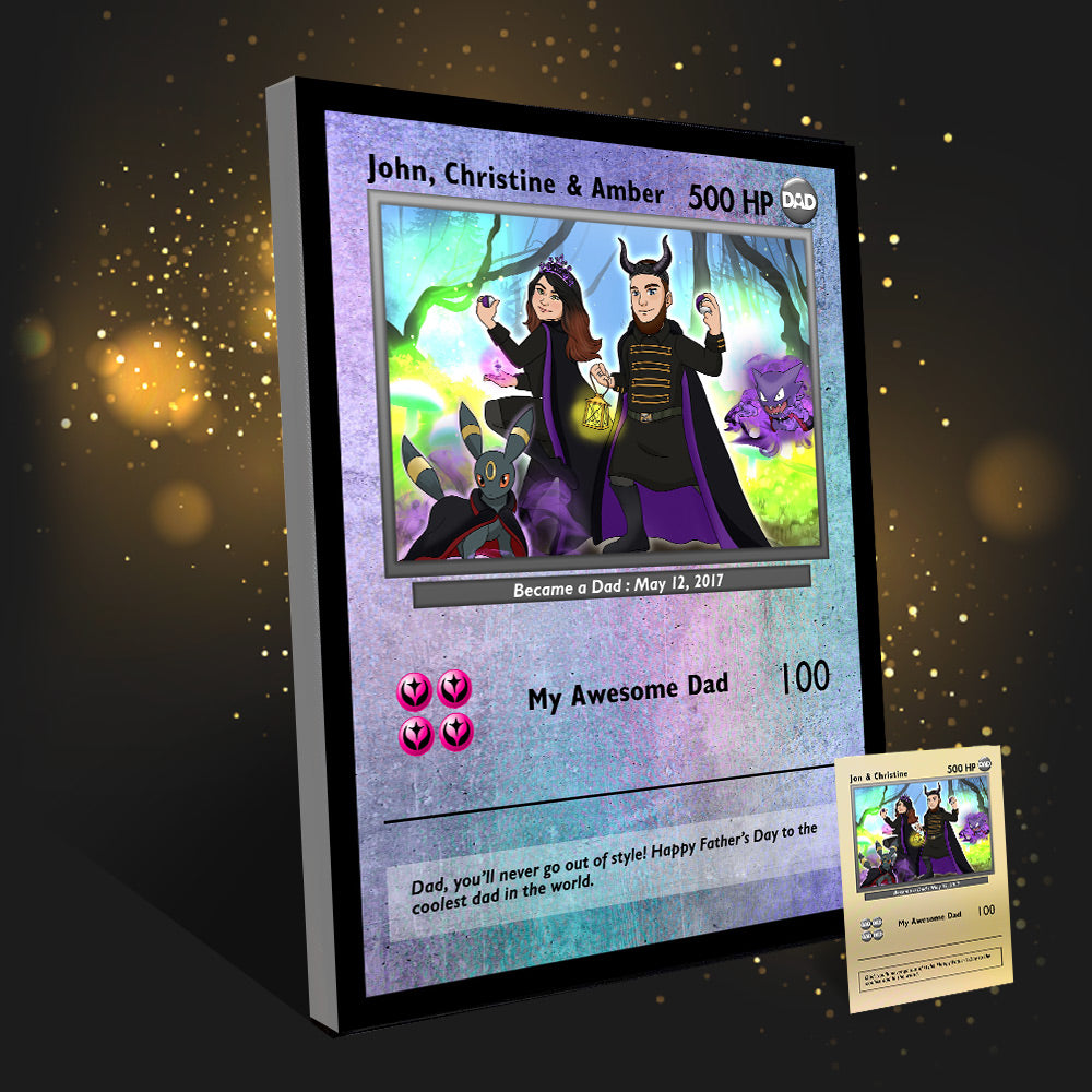 Poke Dad - Hand Drawn Art 1